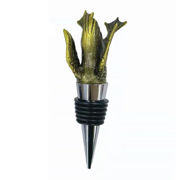 Bronze bottle stopper