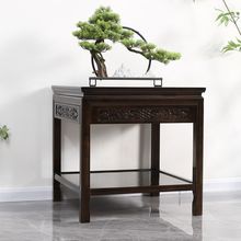 新中式实木角几边几沙发边几电话桌客厅小茶几鱼缸架奇石桌盆景架