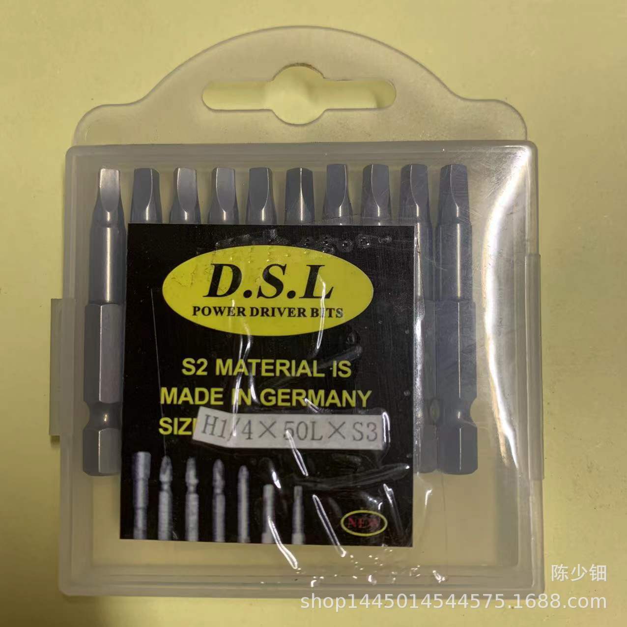 Fuente fabricante DSL Alemania S2 acero de una sola cabeza de forma especial endurecido lote cabeza triángulo cuadrado en forma de U en forma de Y