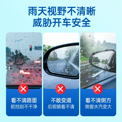 Goodway Rainproof Agent, Windshield: Glass agent