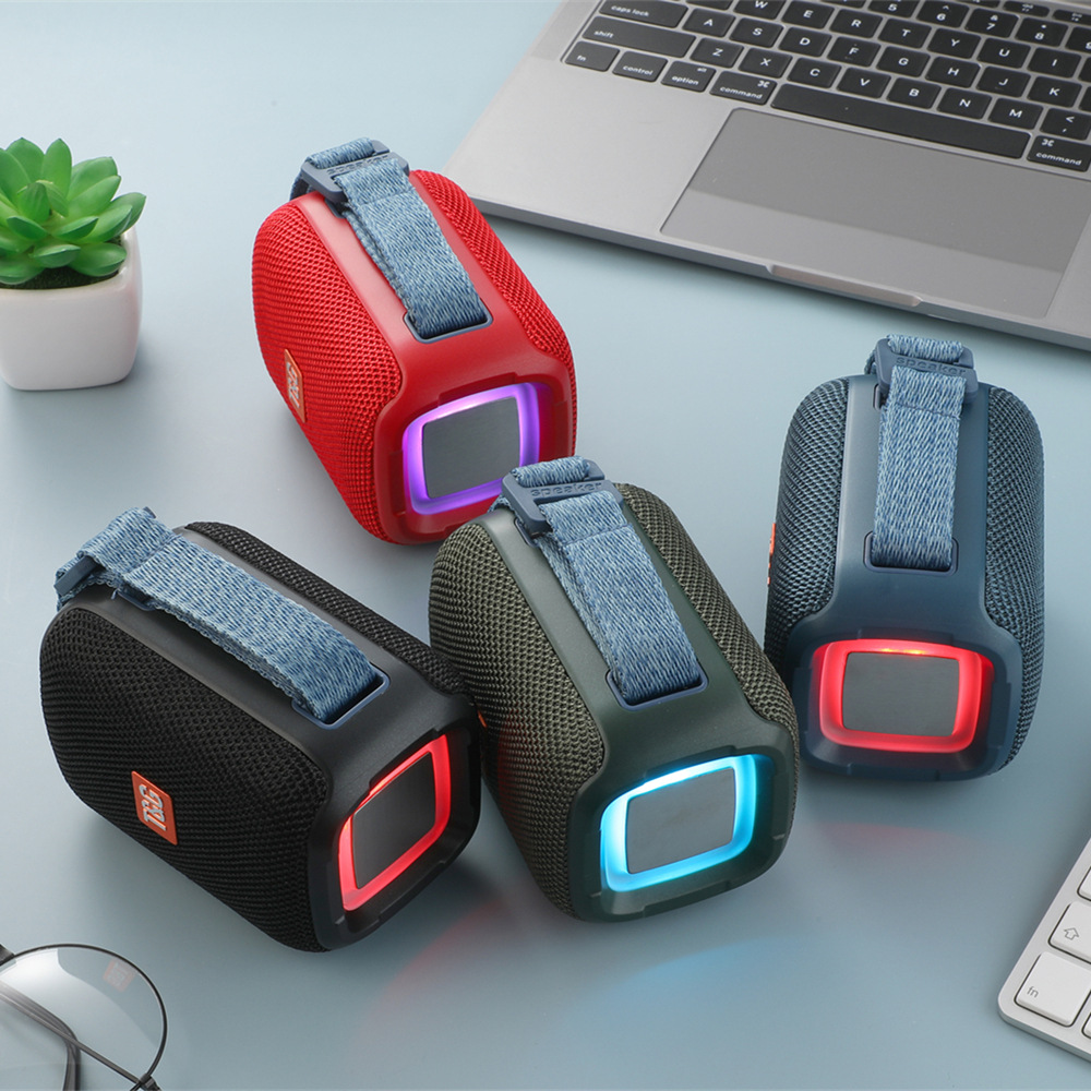 TG339 tela altavoz bluetooth al aire libre subwoofer impermeable gran diafragma de alta calidad de sonido portátil tarjeta T enchufable sonido de llamada