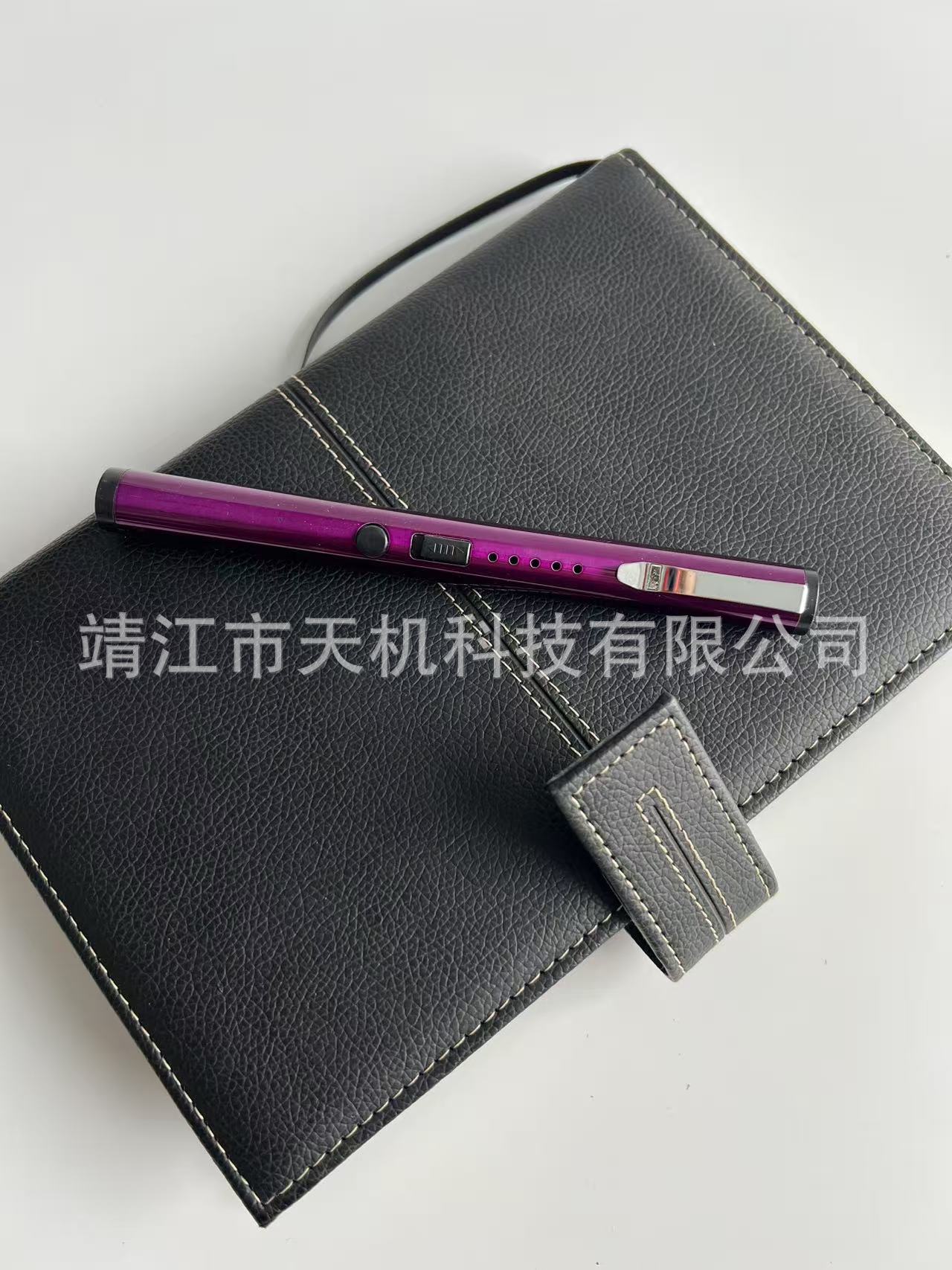 Mini Portable USB Arc Tactical Pen Flashlight with Charging Power Display