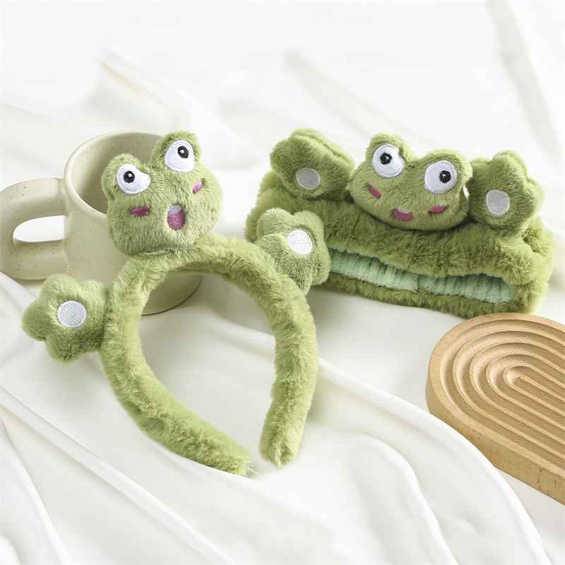 搞怪青蛙发箍可爱小青蛙发带