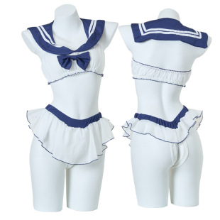 Night listening fragrance sexy lingerie sexy sexy free off underwear split jk uniform role playing sexy suit 964