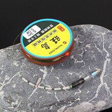 斑点线方便主线组竞技手绑成品线组硅胶太空豆台钓主线钓鱼线组