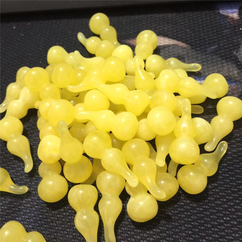 Factory Direct Sales Second Generation Beeswax Spacer Beads Accessories Bracelet Wenwan Three-Way Accessories Bracelet Loose Beads Beeswax with Beads E18