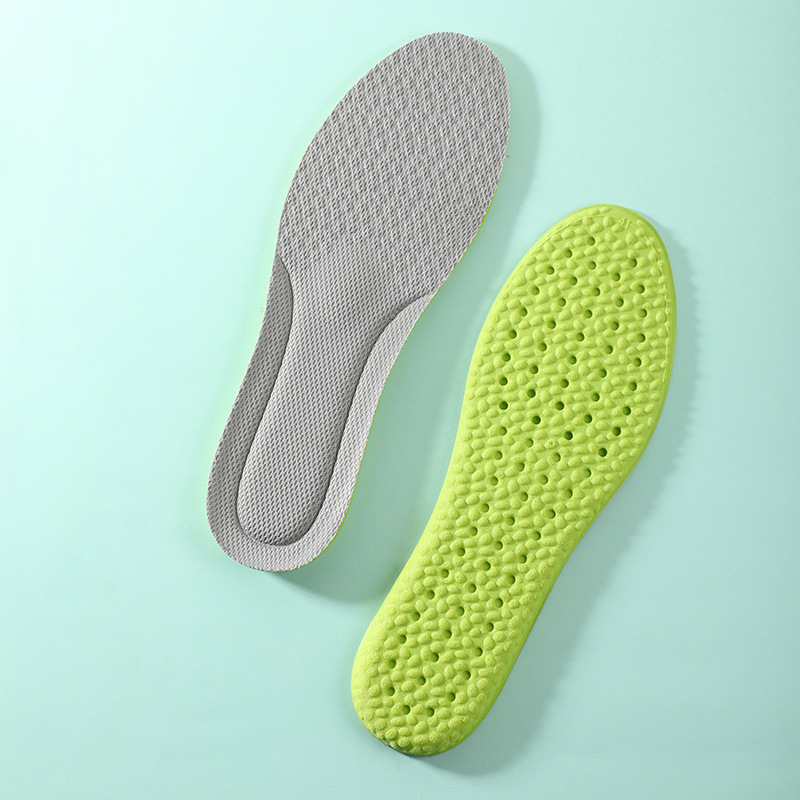 Artemisiaco desodorante zapatos de deporte para hombres sudor absorción antiolor suave inferior femenina amortiguador látex desodorante pisar sensación de boost verano