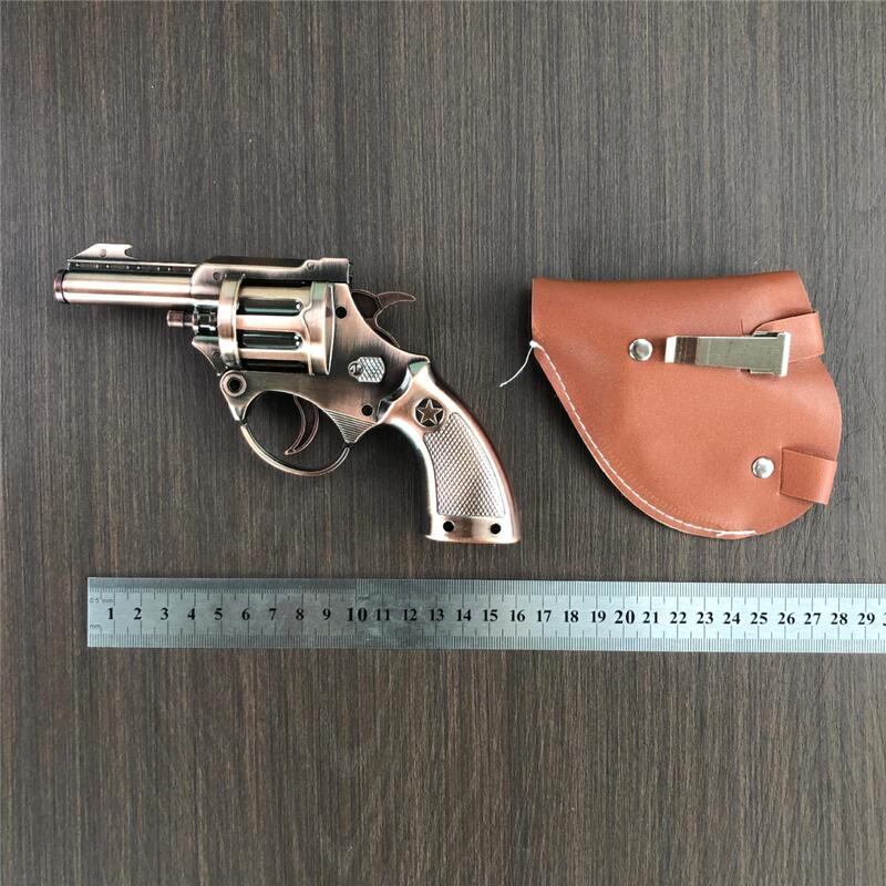 模造合金おもちゃマーガレット銃子供時代のクラシックなノスタルジックな砲リボルバーモデルは発射できませんプラスチッククラフト|undefined