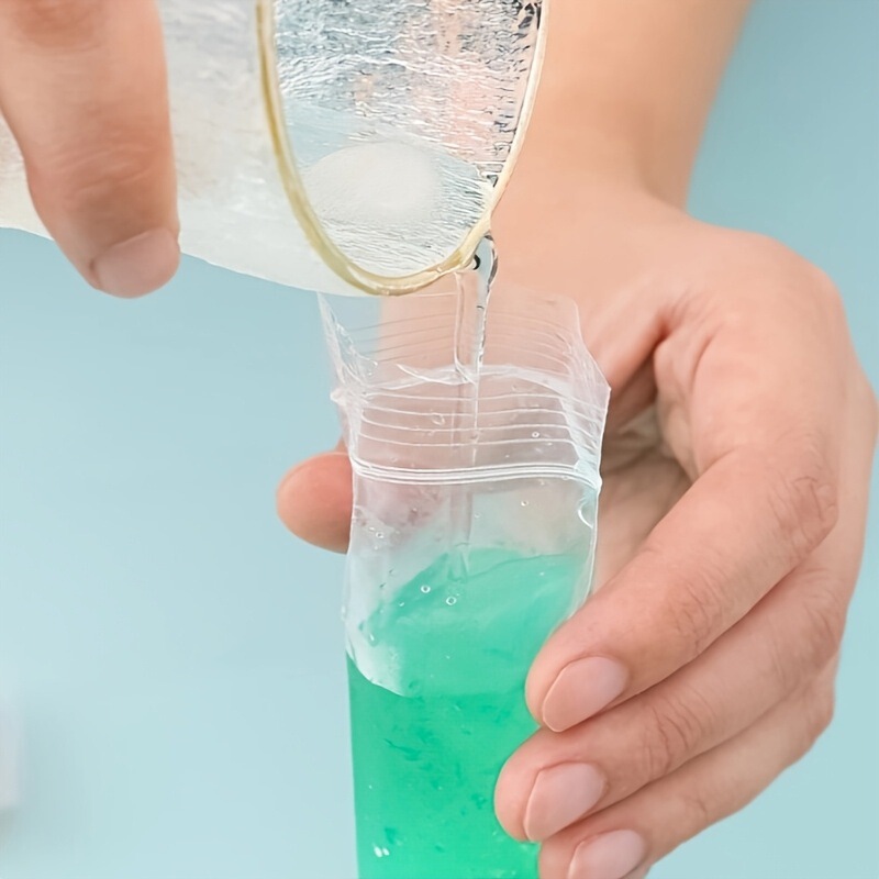 Disposable Popsicle Bags, Crushed Ice Popsicle Bags, Food-Grade Household Homemade Ice Popsicle Packaging Bags, Ice Cube Molds in Stock Disposable Popsicle Bags, Crushed Ice Popsicle Bags, Food-Grade Household Homemade Ice Popsicle Packaging Bags, Ice Cube Molds in Stock