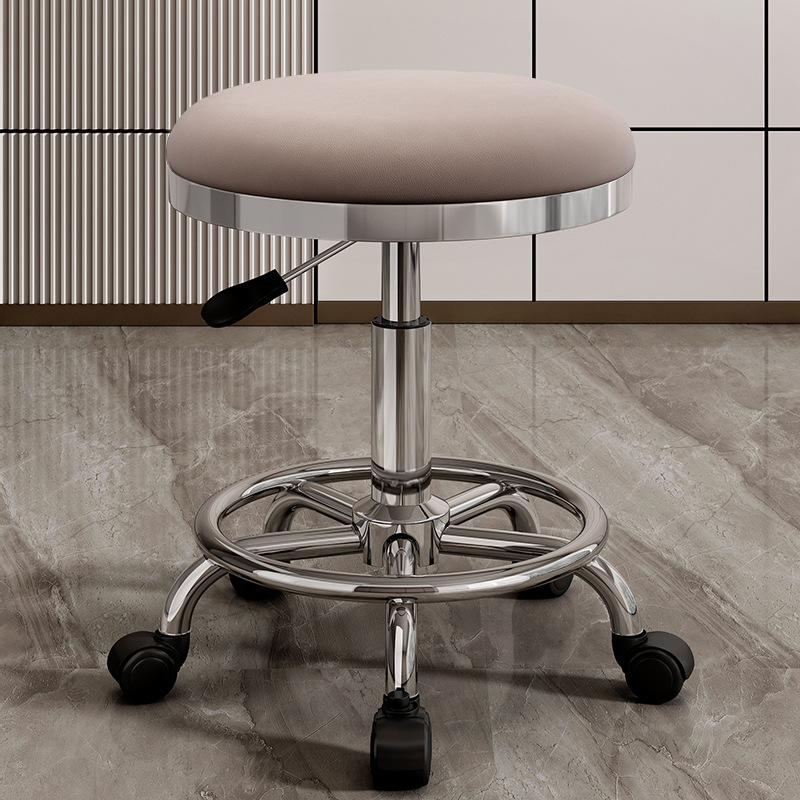 silla de dentista de estética elevadora polea de manicura silla giratoria silla de computadora silla de laboratorio maestro taburete