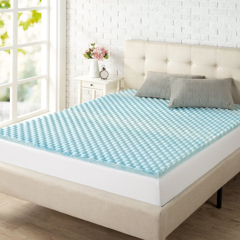 Special Wave-Shaped Breathable Memory Foam Mattress Eggshell-Shaped Memory Foam Mattress Massage Embossed Mattress