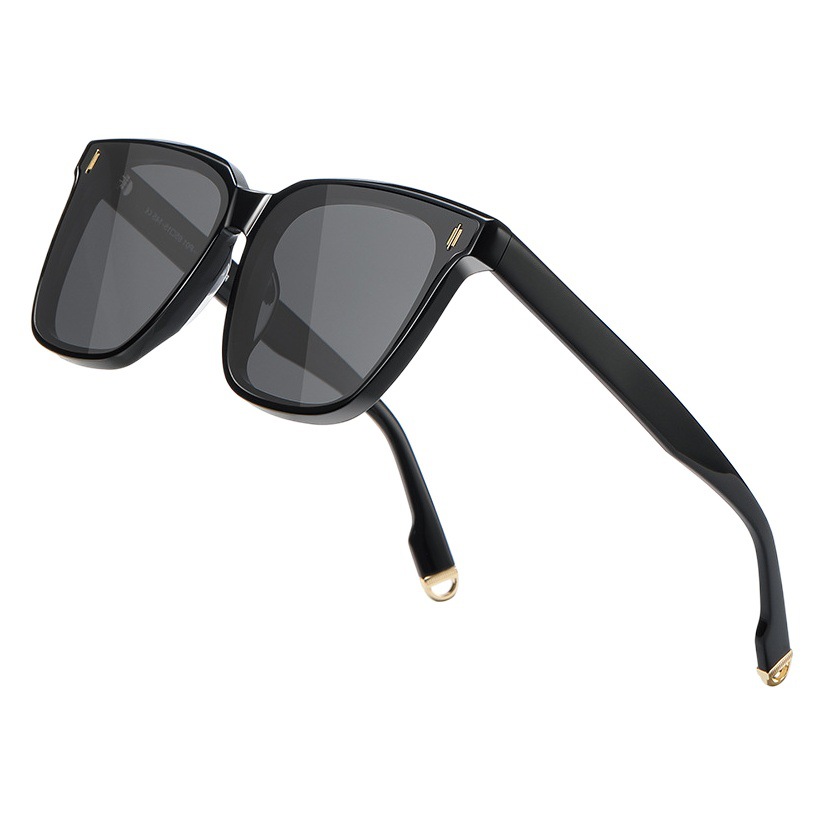 Nuevas gafas de sol de acetato, gafas de conducción clásicas europeas y americanas con montura cuadrada, gafas de sol polarizadas PS6602 para hombres y mujeres