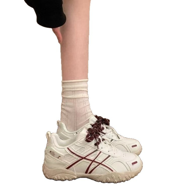 2026 nuevos zapatos deportivos casuales de verano, zapatos de papá, zapatos blancos dulces