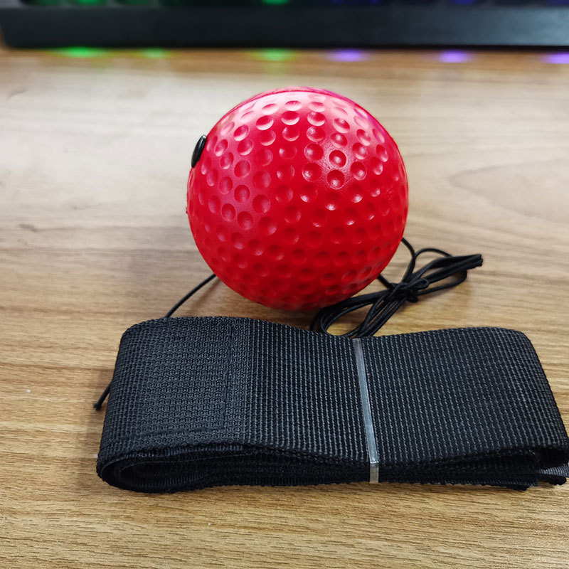 ヘッドボクシング反応ボールボクシングスピードボールトレーニングボール6.3cm直径ゴムボールpu発泡ボールテニスボール|undefined