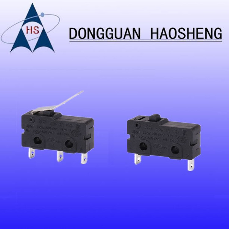 行程限位KW4A两脚弯柄微动开关 小鼠标开关 MX15系列大电流加油枪