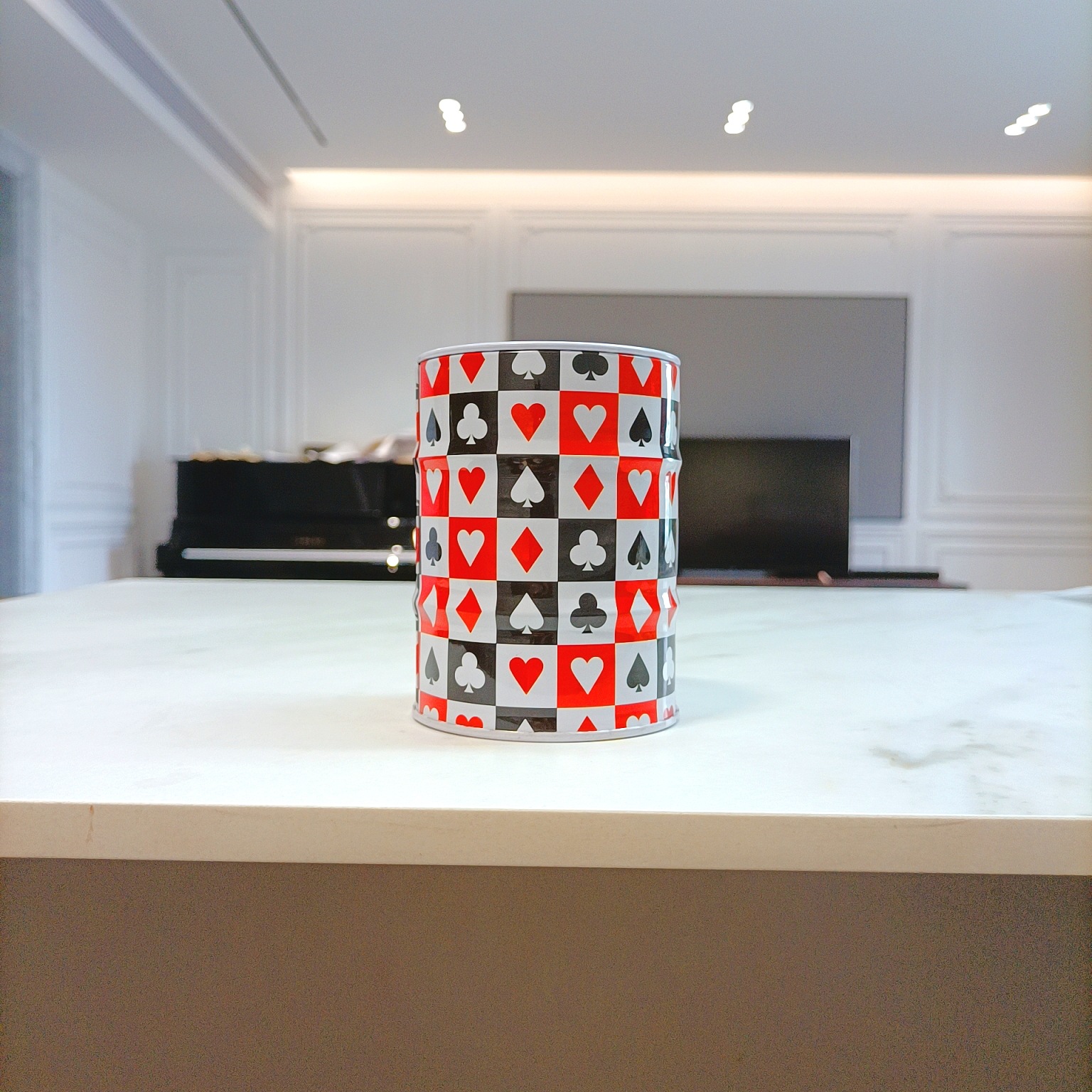 Moda japonesa de moda barril de aceite cenicero personalidad mini cenicero de acero inoxidable barril de gasolina cenicero