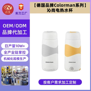 哇噢定制 德国Colorman电热水杯车家两用旅行便携式多功能烧水杯