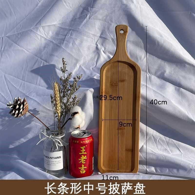 木质托盘牛排餐盘雕刻实木支持披萨盘木圆形披萨长方形日式板竹木|undefined
