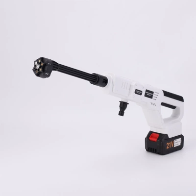 Water Gun Portable High-Pressure Water Gun – Portable car washer - white-bare-metal