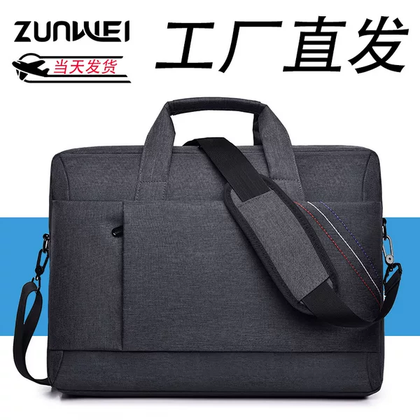 Factory wholesale computer bag 15.6 inch handbag slung men's and women's outdoor multi-functional business briefcase