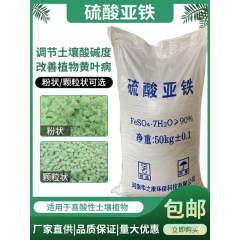 硫酸第一鉄花肥料 黄葉防止 土壌改良剤 花鉢植え 一般肥料 黒ミョウバン鉄肥料 粒/粉末