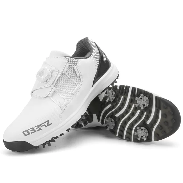 Factory Direct Sales Cross-Border Men's and Women's Swivel Buckle Golf Shoes Removable Movable Spike Casual Sports Shoes