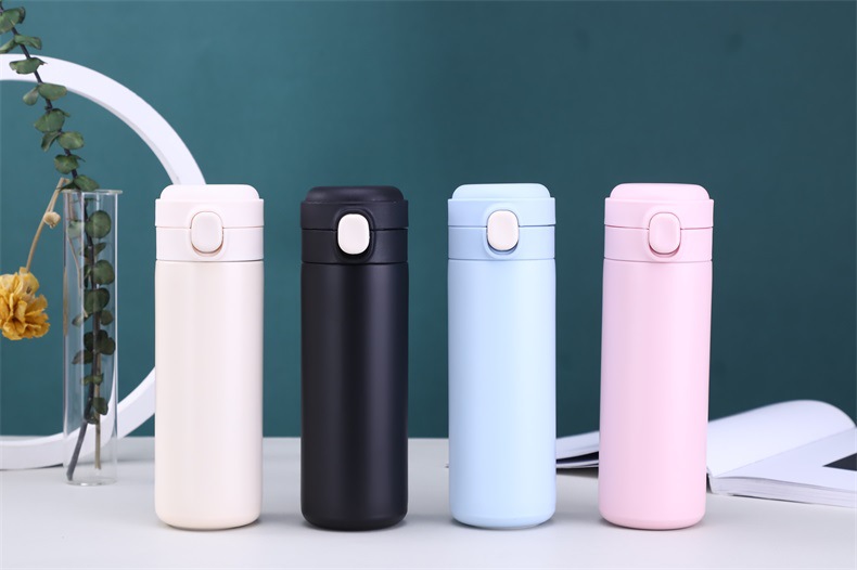 Smart Insulated Water Bottle With Temperature Display Stainless_voghion.com