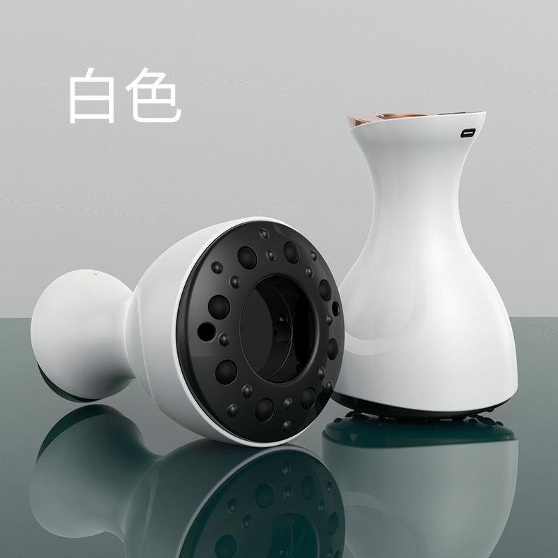 電動経絡ブラシマッサージ器、全身用フィットネス・刮痧器具、腹部の脂肪燃焼・揉みほぐし・カッピングマシン|undefined