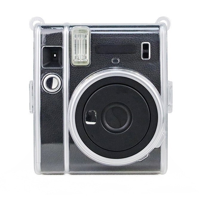 Suitable for Instax Mini 40 Camera Crystal Shell Transparent Mini Camera Storage Protective Shell Protective Cover Cordless