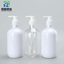 500ml��ɫϴ��Һƿpet͸������Բ����ԡ¶��ѹ500����ϴ����װƿ