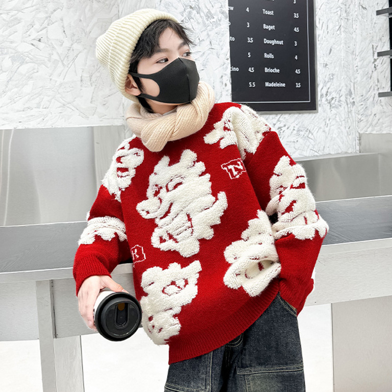 Quality winter sweater for boys