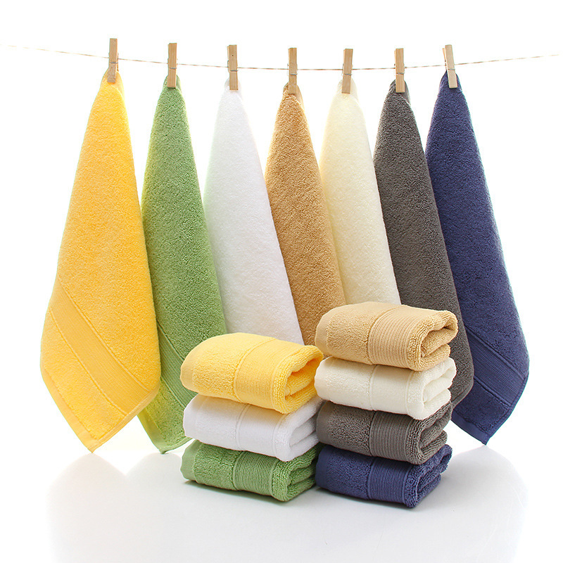 Square Towel Pure Cotton Towel Combed Cotton Thickened 65g Class a Formaldehyde-Free Hotel Home Use Supermarket Gift Manufacturer Wholesale