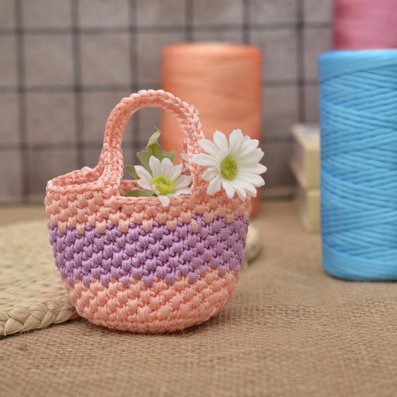 Algodón mercerizado, lino, laca, hilo de seda de hielo, bricolaje tejido a mano, protección solar de primavera y verano, sombrero para el sol, bolso de ganchillo, cojín, zapatos