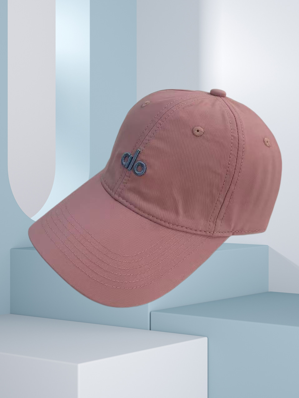 Gorra Casual de Visera de Algodón Bordado