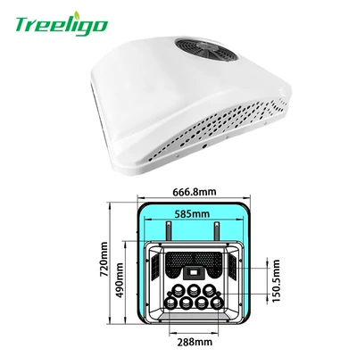 Automotive air conditioning: Split Unit 12V24V Suitable for - 24v-heating-and-cooling-all-in-one-machine