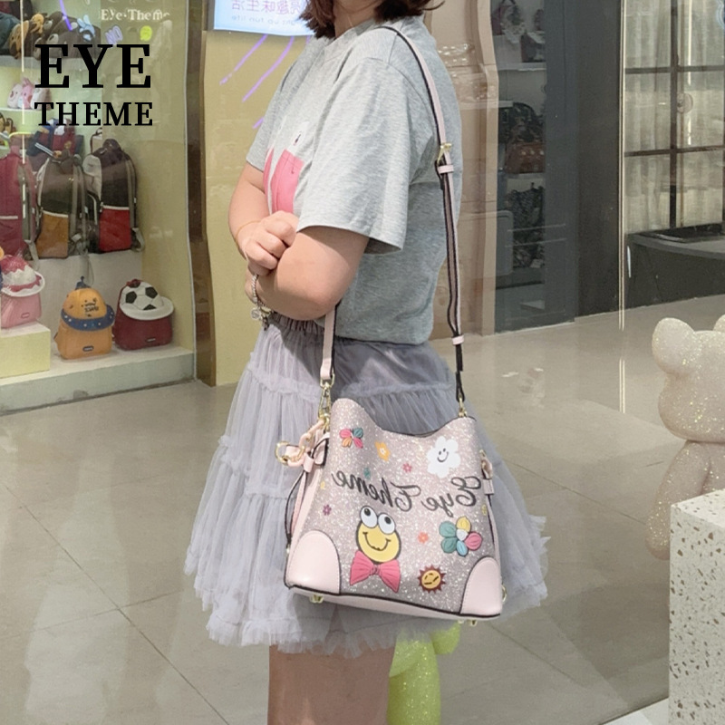 Mujeres impresión de moda bolsas de graffiti bolsas de mano PU bolsas clásicas 2741 #