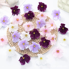 格桑花仿真花花头diy仿真花装饰花格桑头DIY花格桑花干花