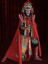 泷泽龙鳞甲舞台魔术川剧变脸服装道具全套刺绣多种穿搭量身