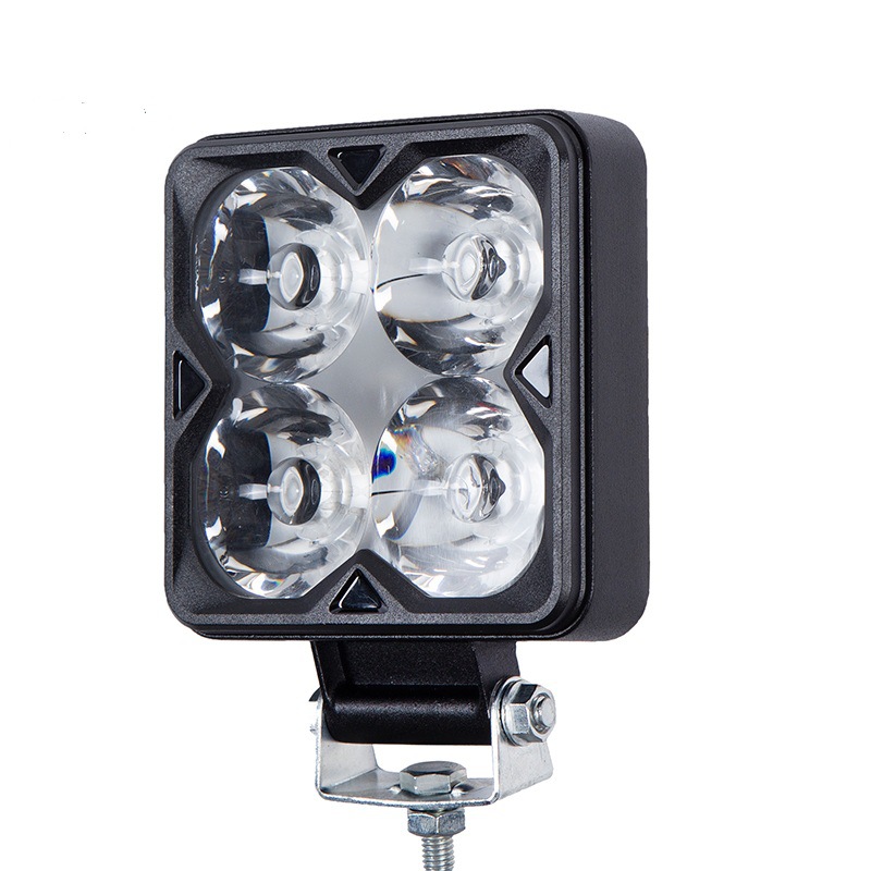 汽车LED工作灯 新款COB方形4灯 80W 辅助灯 改装前照灯 射灯 头灯