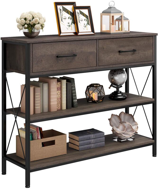 Factory Customized Cross-Border Amazon Home Entry High Side Table Storage Narrow Body Sofa High Table