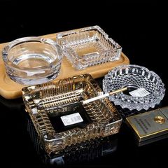 軽豪華大気客間個性透明ホテル灰皿シンプル高級灰皿オフィス水晶灰皿