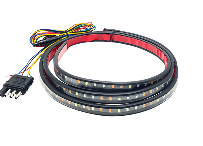Cross-Border Hot-Selling Car Trunk Lights, Pickup Truck Lights, Multi-Function Warning Lights, Rear Brake Streamer Lights, Car Modification