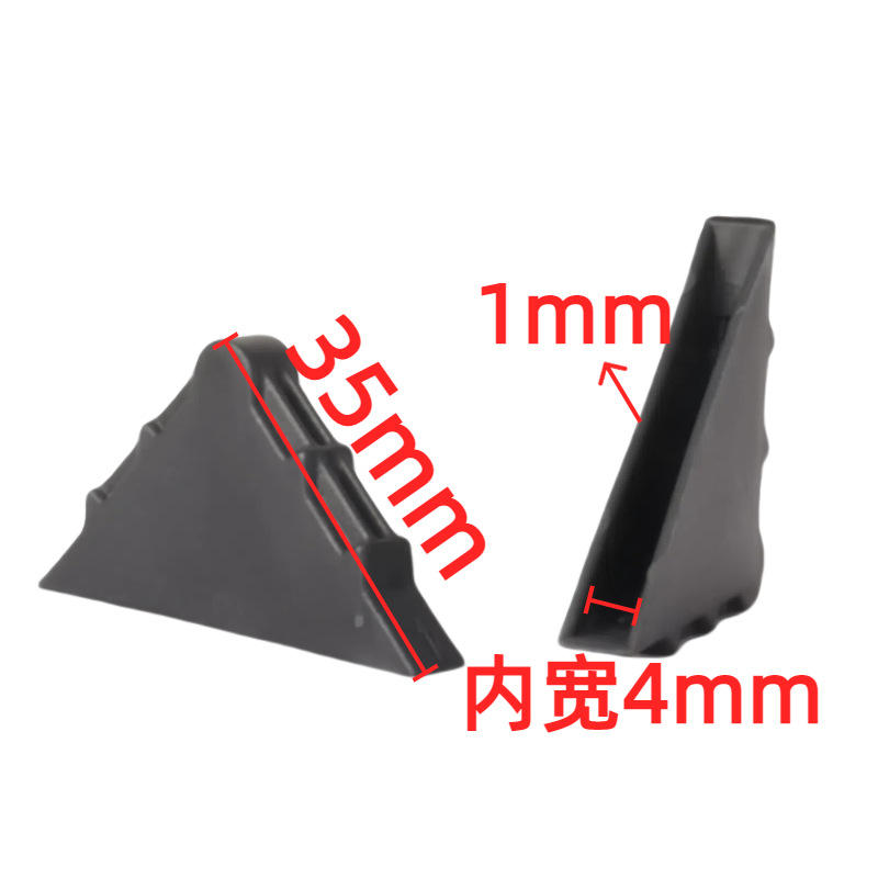 내경 4mm (강화형)  폴리프로필렌  검정색