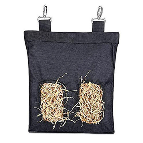 Cross-border Amazon four-hole pet supplies rabbit hay bag dry grass bag for hamsters, gerbils, moles feeding bag
