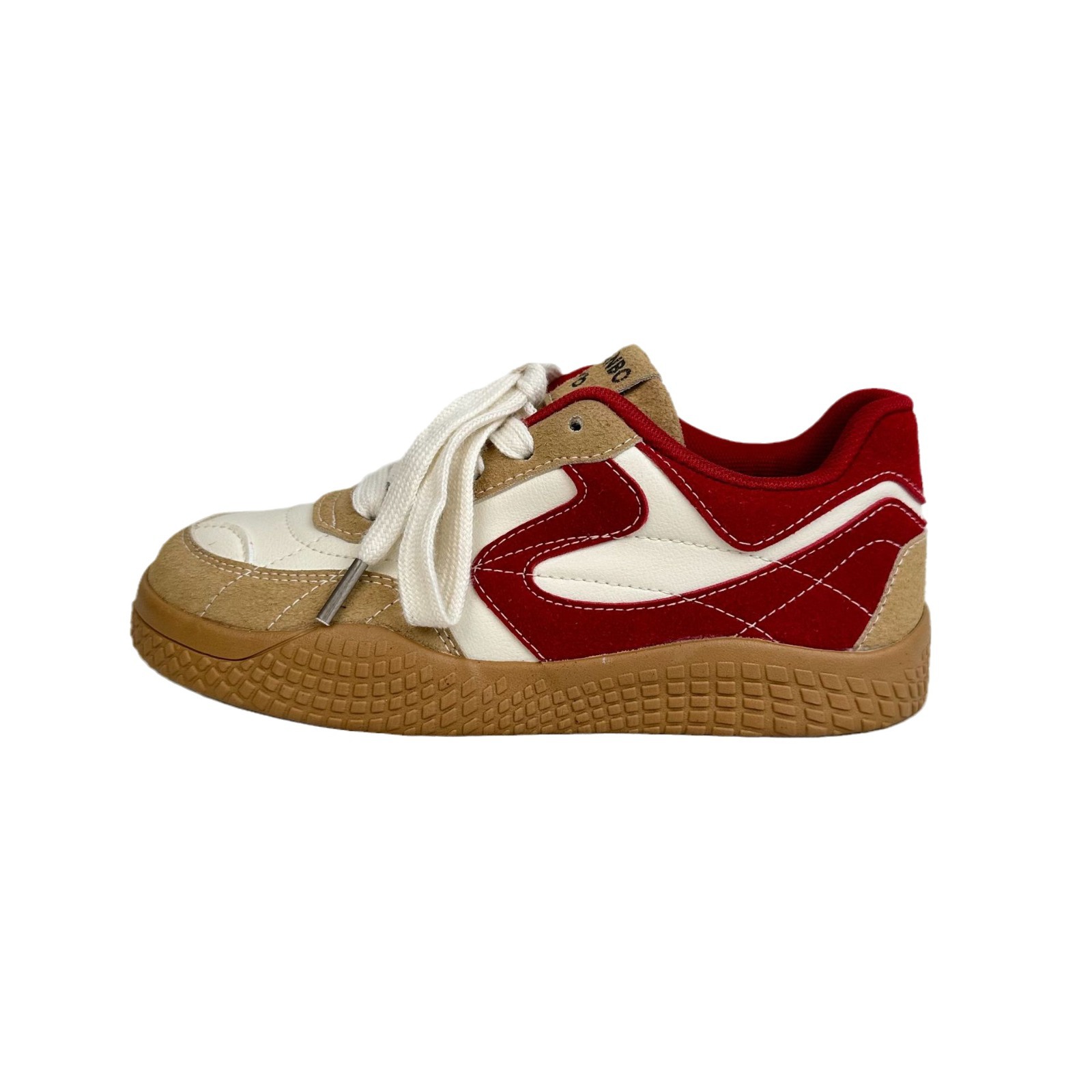 Lin Ayi2025 nuevo nicho de moda zapatos de skate casuales de color de mujer retro zapatos planos ligeros zapatos de moda de mujer