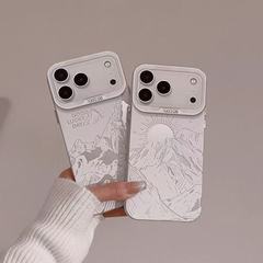 日落金山适用苹果17Promax手机壳iPhone16元气壳日韩15/14跨境13/