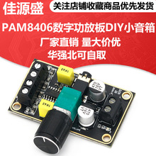 PAM8406���ֹ��Ű�DIYС����5W+5W˫����������D��5V���ʷŴ�ģ��