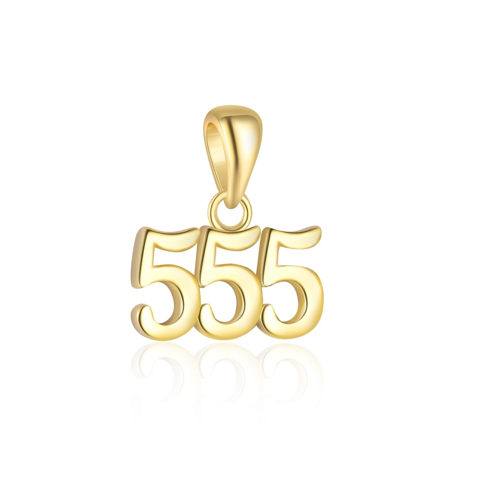 6g Weight Pendant Jewelry Making Type Charms Classification 1 Piece Quantity 925 Sterling Silver Material Number Pattern All Seasons Season Polished Finish Numbers, Plating Design Simple Style, Classic Style Style 1 Piece 925 Sterling Silver Number Polished Pendant Charms 5