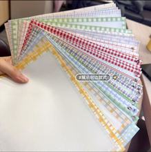 拼豆烘培布哑光包边柔软透光可重复助烫片diy手工耐高烫拼豆熨烫