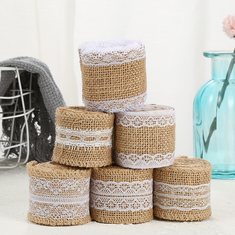 Linen roll lace DIY handmade Christmas wedding crafts lace linen rich variety of styles